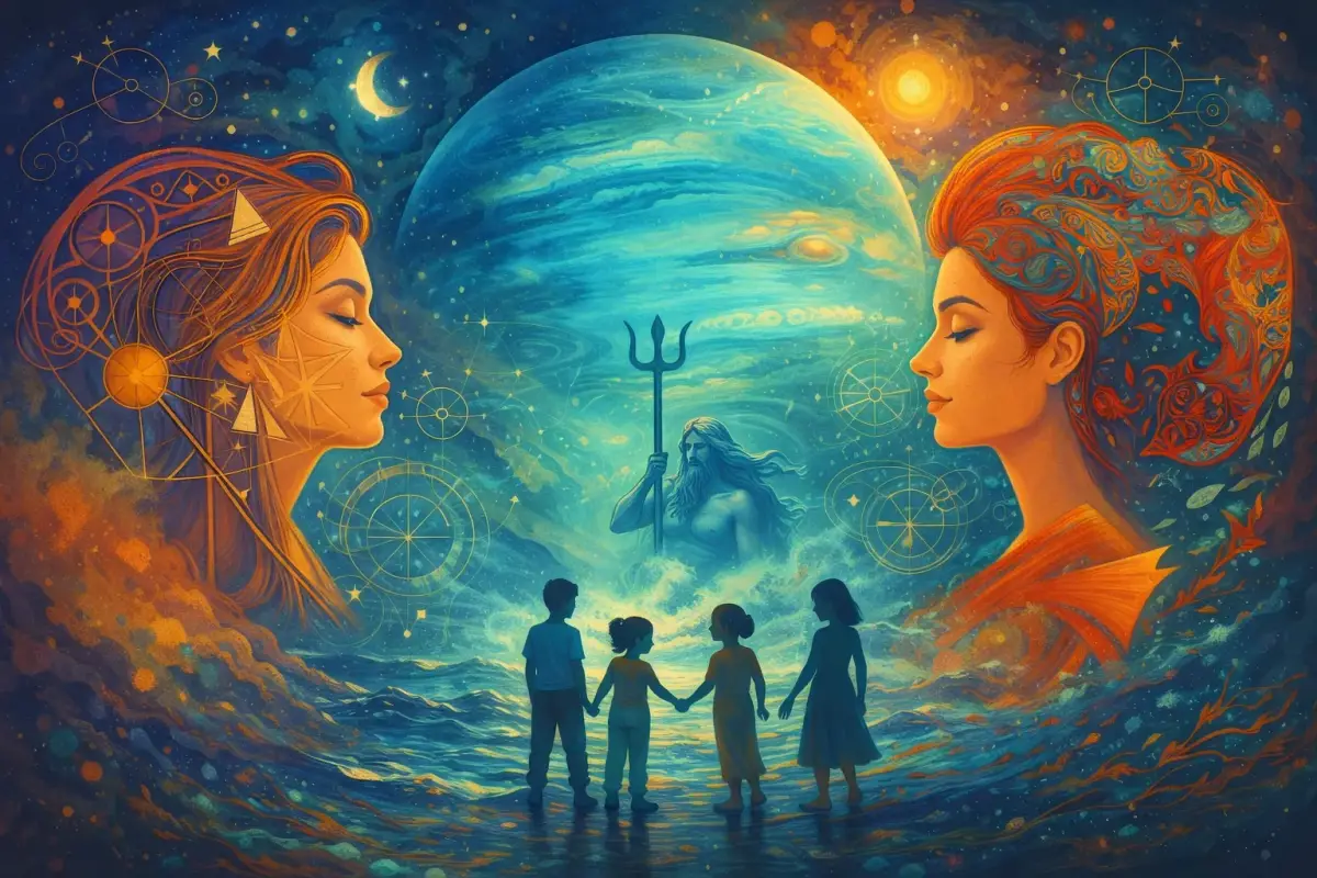 Why Neptune Is Not Only Confusion: Practical Perspectives from Western and Vedic Traditions