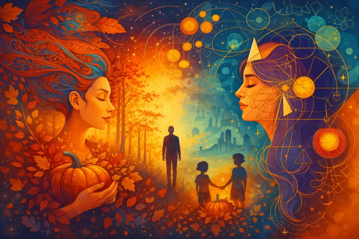 Harvesting the Hidden: Practical Autumn Reflections for 8th-House Themes