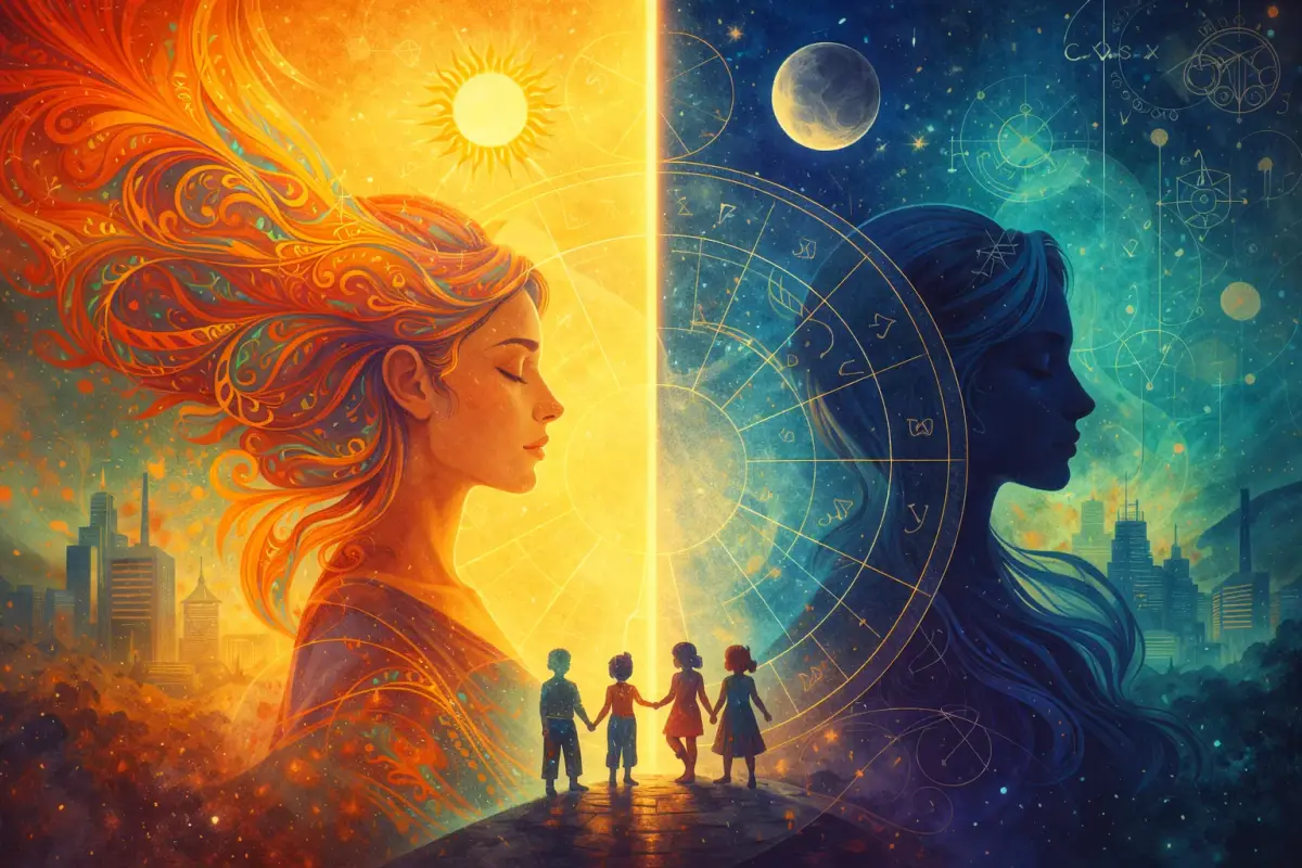 Solstice Season: Reflecting with Light and Shadow in Your Chart