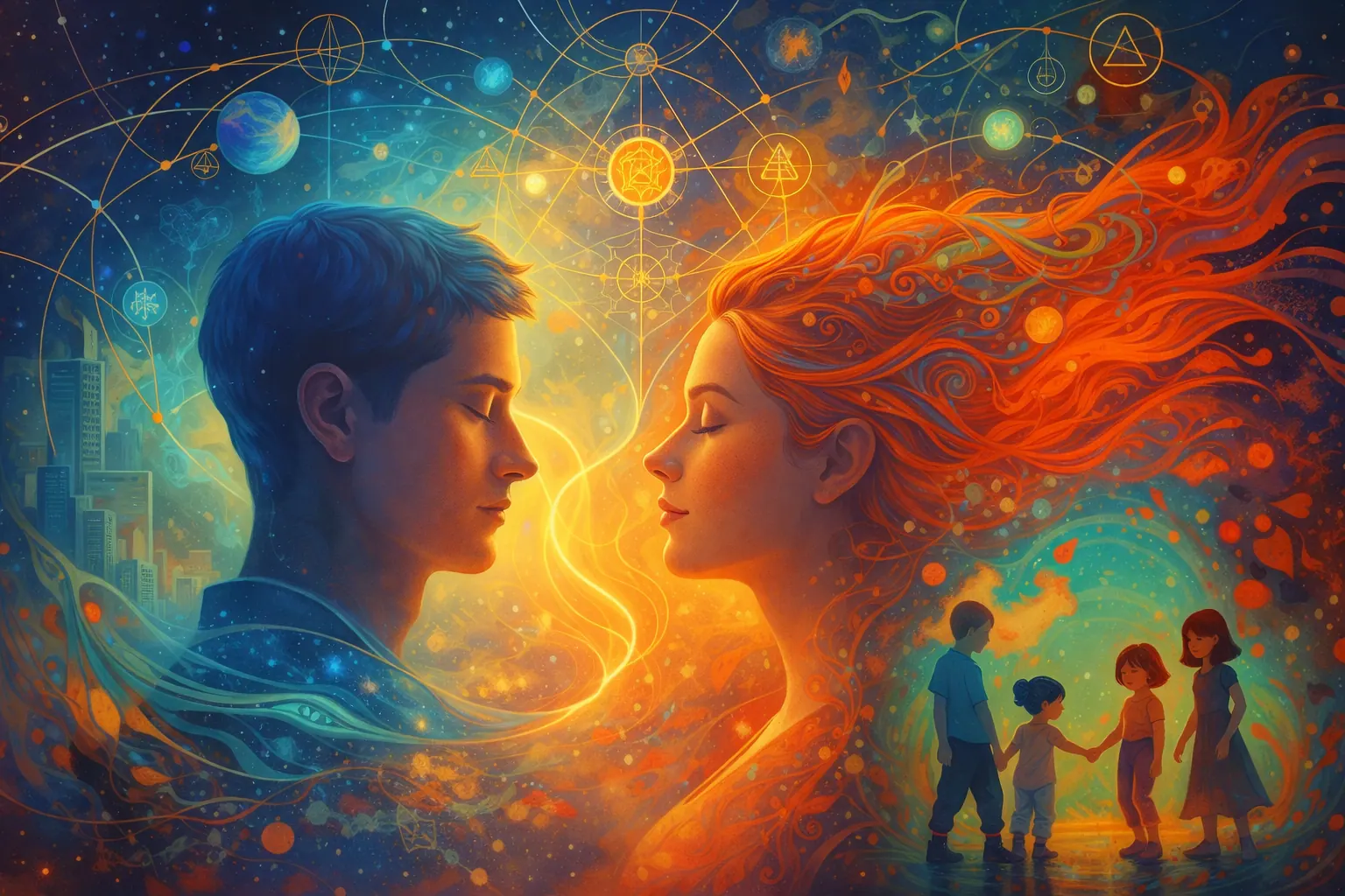 Reading Relationship Patterns Without Blame: A Practical Astrological Guide