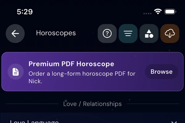 Daily horoscope guidance in Astra Nora